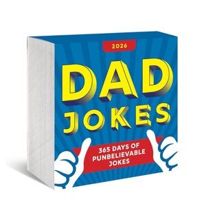 2026 Dad Jokes Boxed Calendar: 365 Days of Punbelievable Jokes